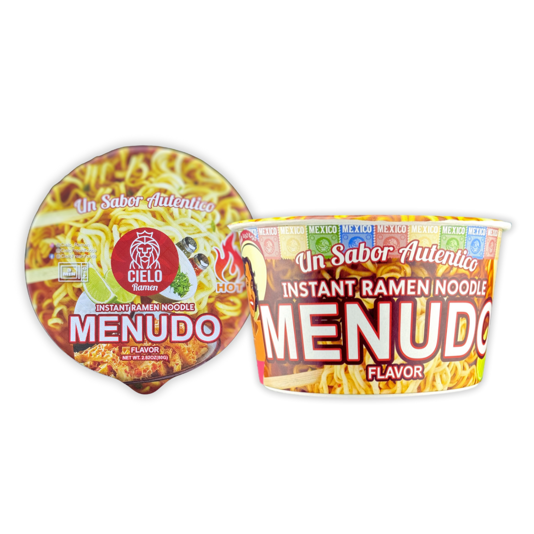 Cielo Instant Ramen, Hispanic Ramen, Best Menudo Instant Ramen, Menudo Instant Ramen, Spicy Instant Ramen, Menudo Hispanic Ramen, Menudo Instant Ramen Noodle Soup, Menudo Ramen Noodles, Menudo Soup