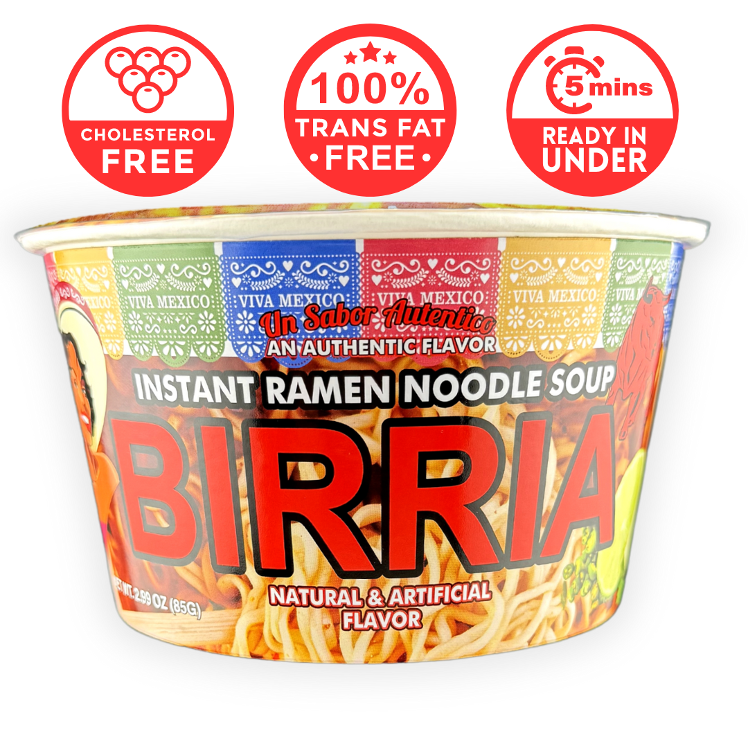 Birria Instant Ramen Noodle Soup (6-Pack)