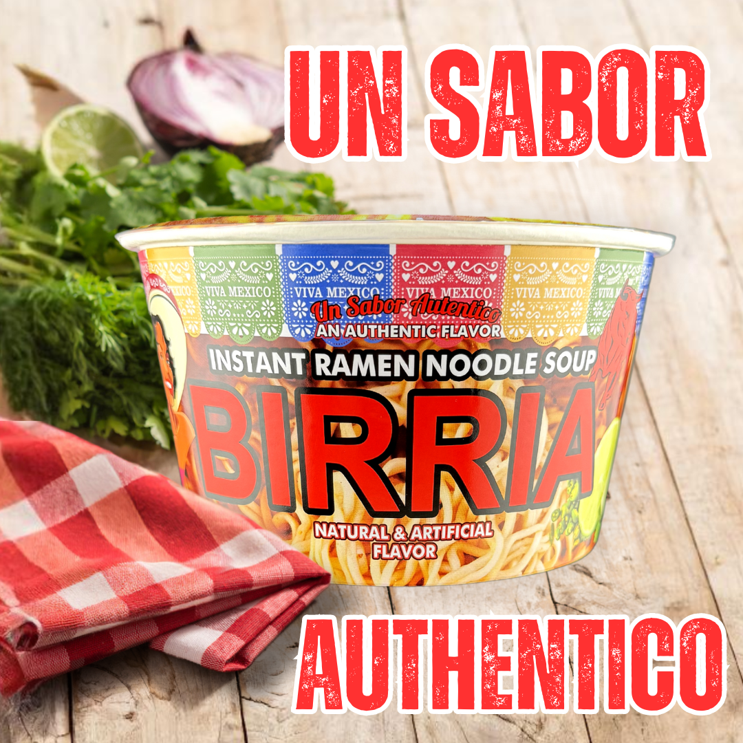 Birria Instant Ramen Noodle Soup (6-Pack)