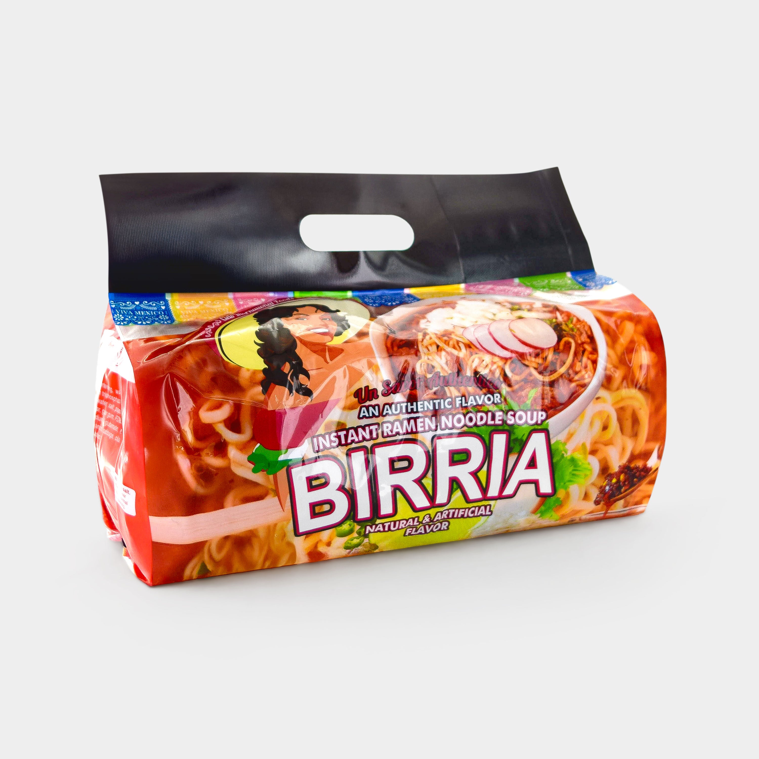 Birria Instant Ramen Noodle Soup (6-Pack Bag)