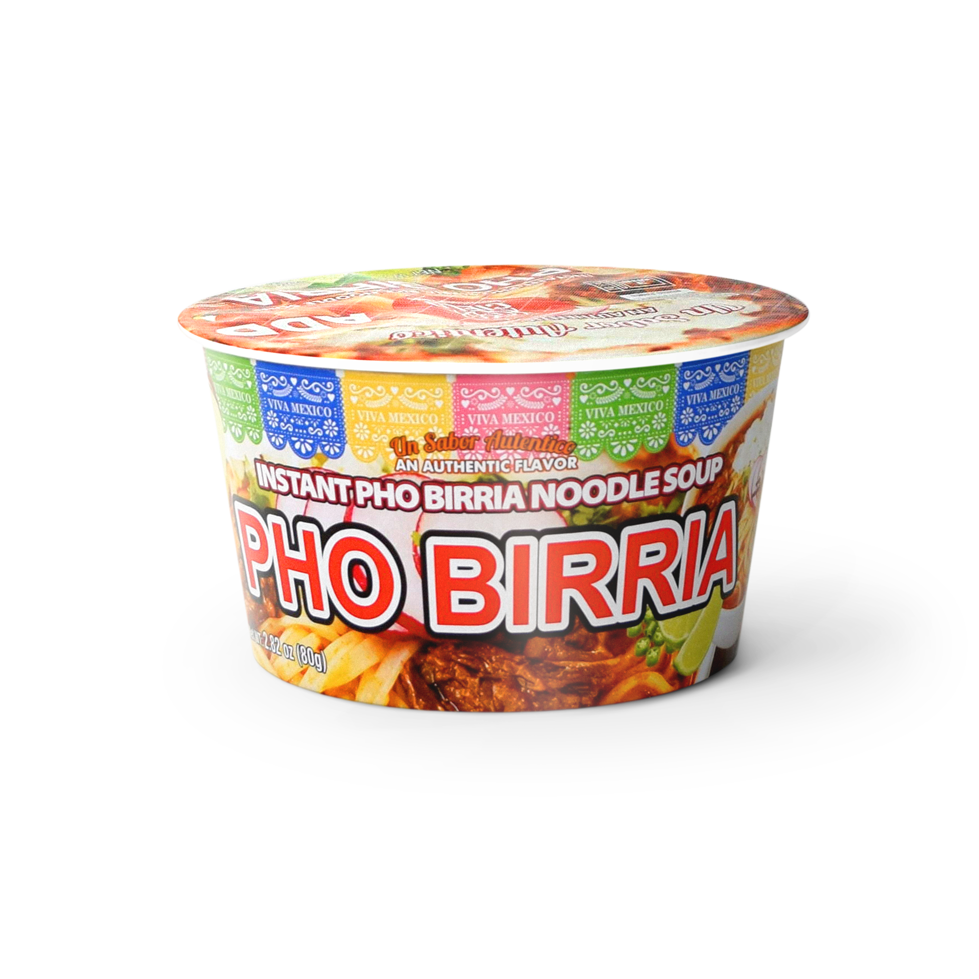 Pho Birria Instant Ramen Noodle Soup (6-Pack)