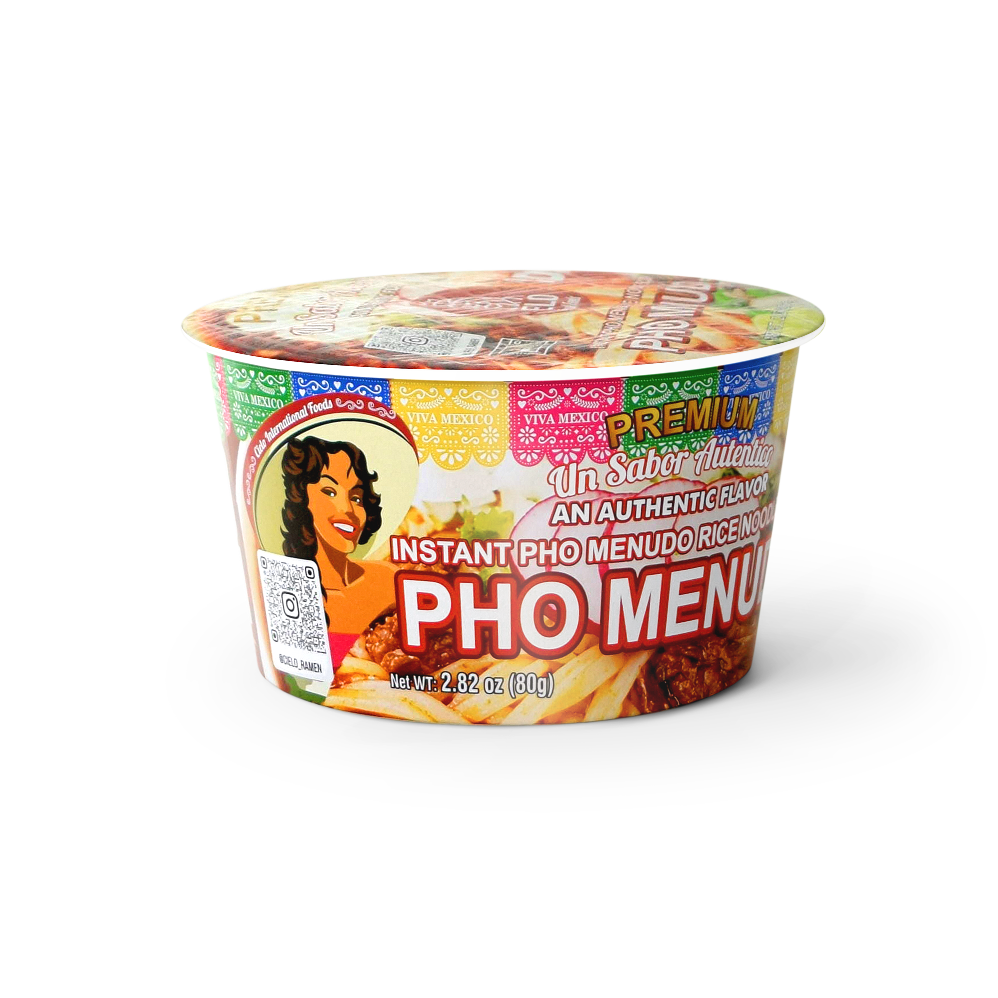 Pho Menudo Instant Ramen Noodle Soup (6-Pack)