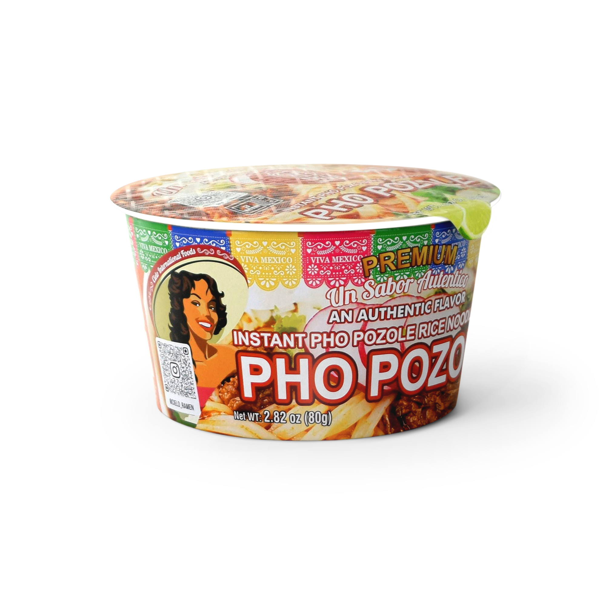 Pho Pozole Instant Ramen Noodle Soup (6-Pack)