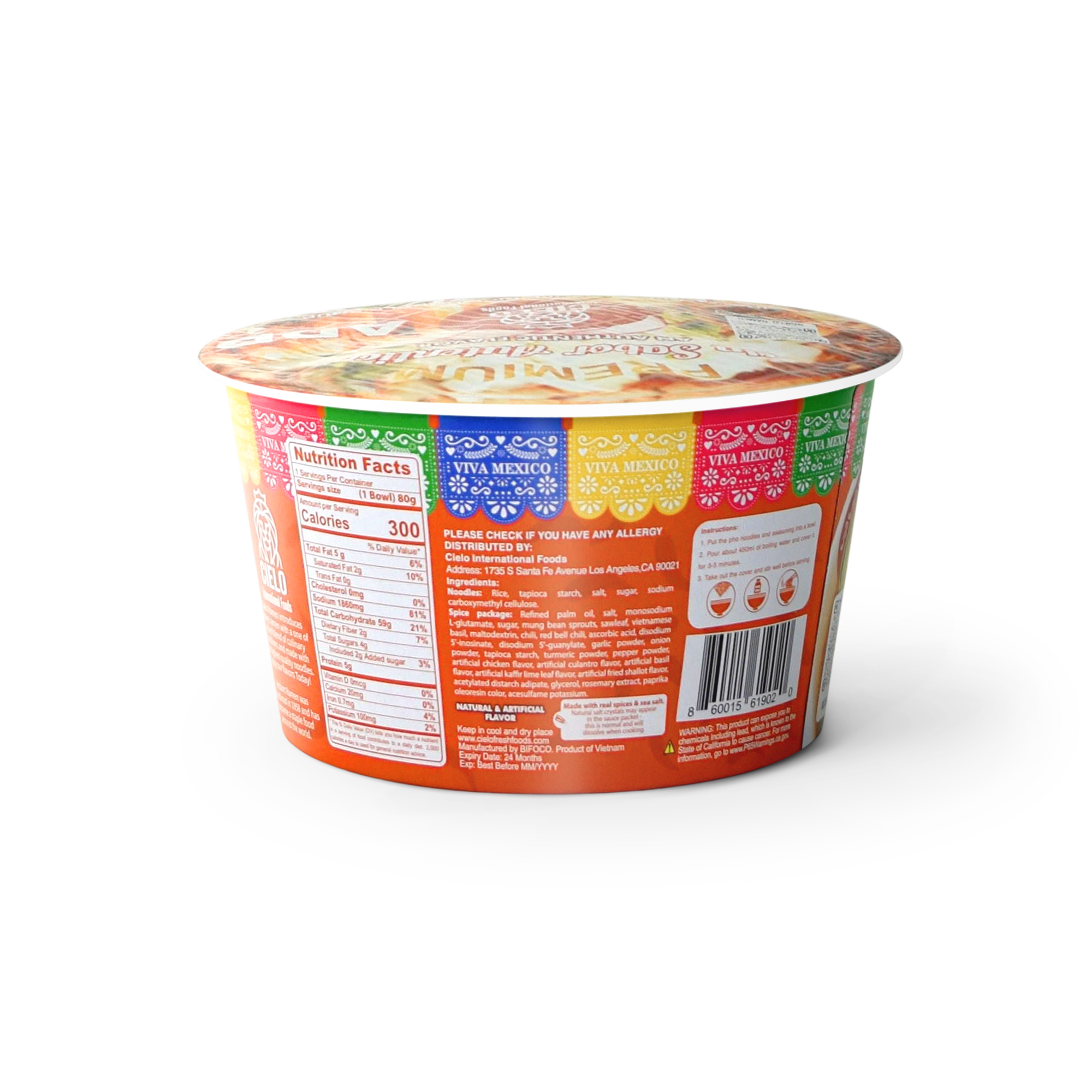 Pho Pozole Instant Ramen Noodle Soup (6-Pack)