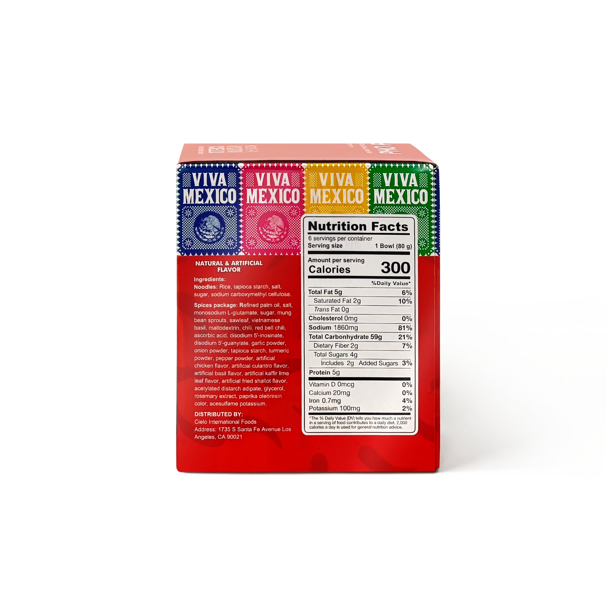 Pho Pozole Instant Ramen Noodle Soup (6-Pack)