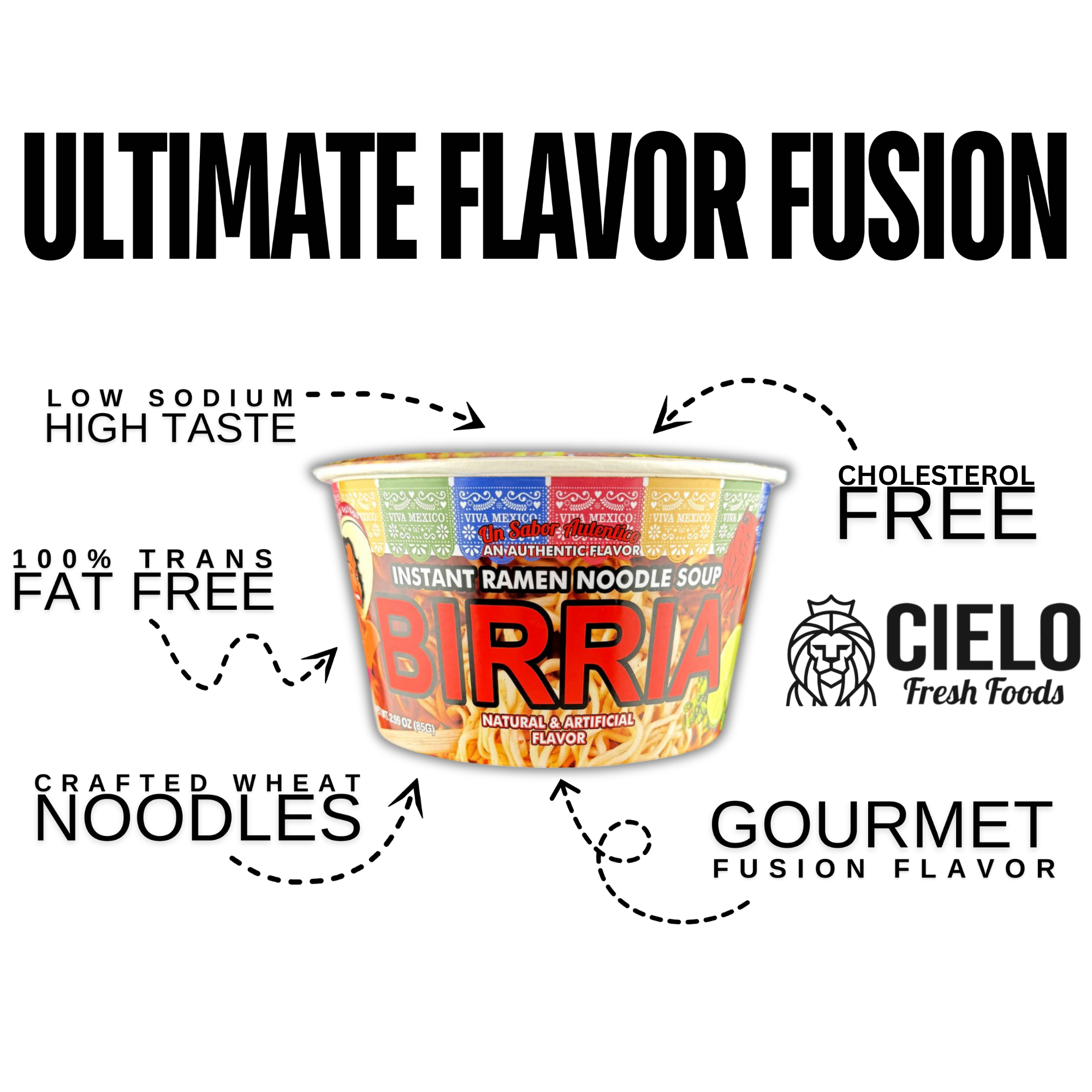 Fiesta Combo Instant Ramen Noodle Pack (6-Pack)